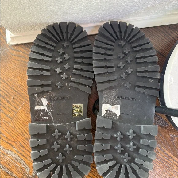 Burberry Croc Embossed Aldwych Mary Jane’s